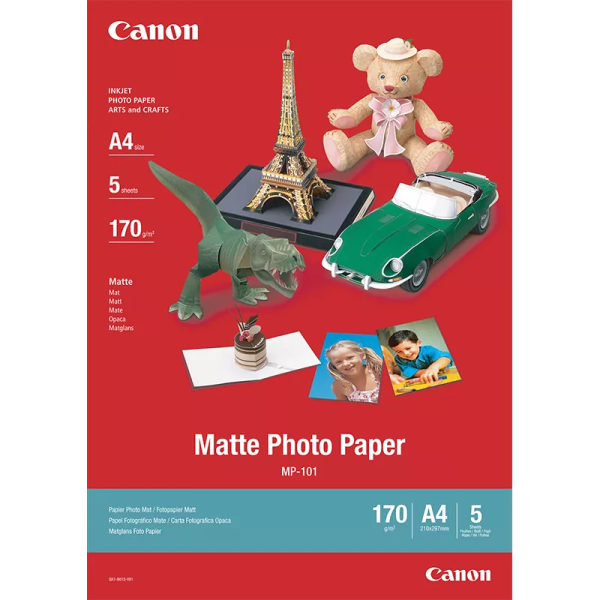 Canon MP-101 Matte A4 Photo Paper 5 Sheets - Box of 65
